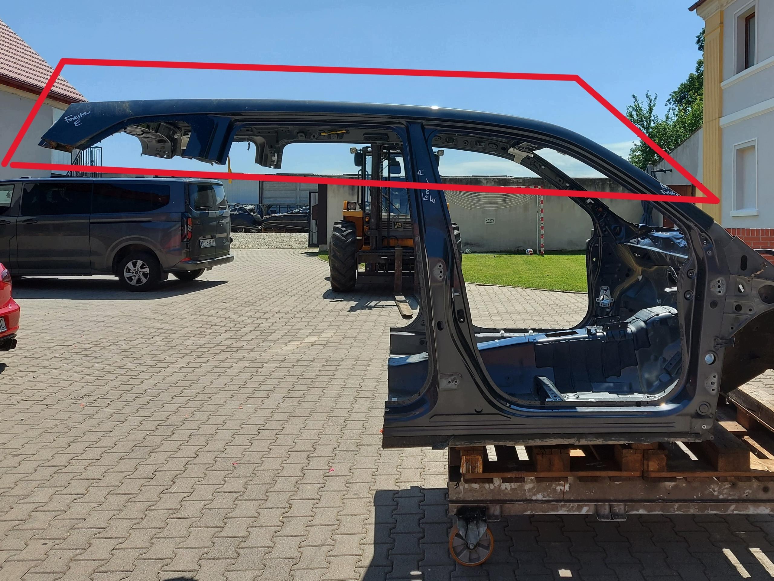 SUBARU Forester V SK LIFT dach Blende Abdeckung P8Y