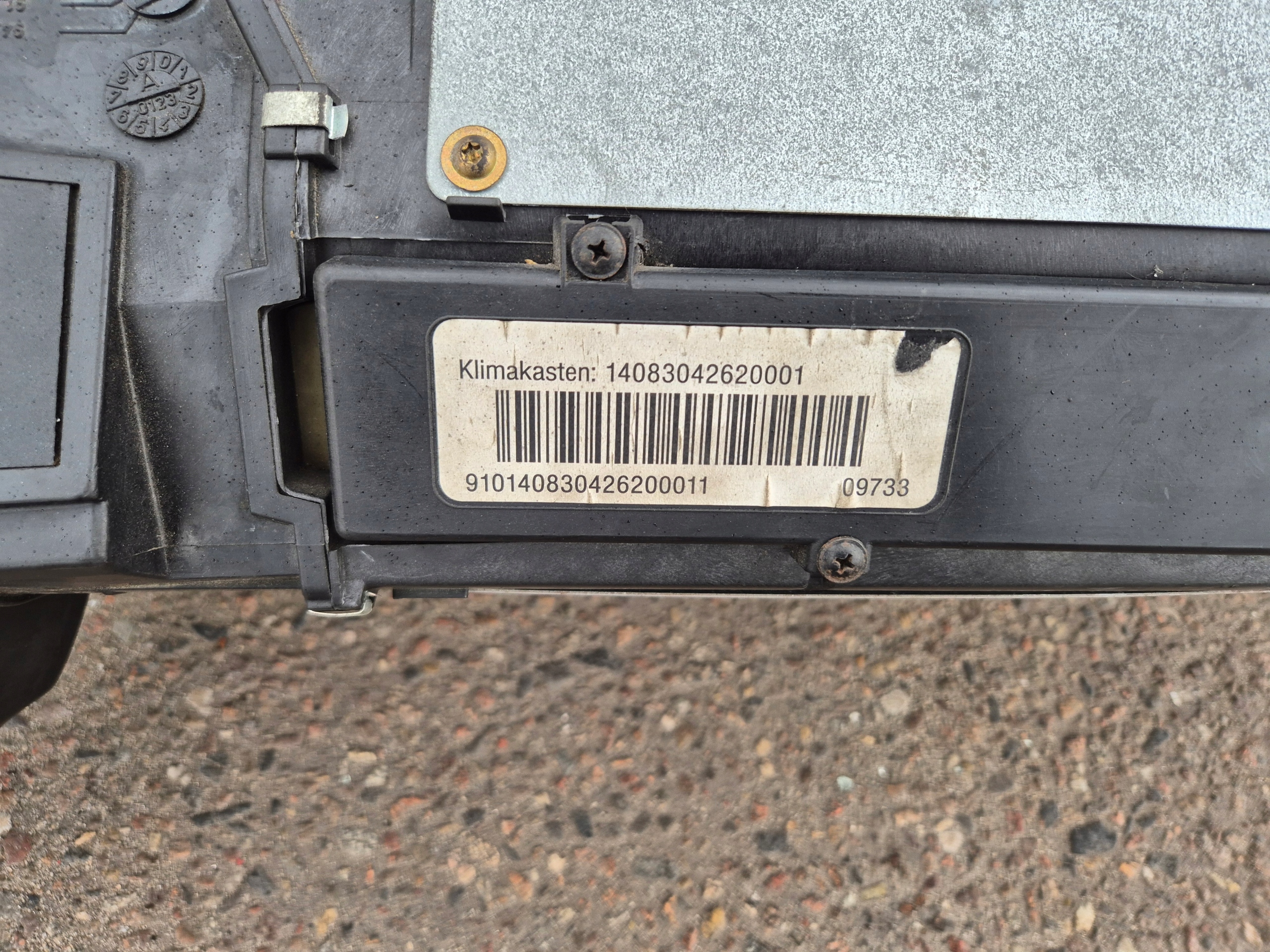 ohřívač KOMPLET 1408304262 MERCEDES W140