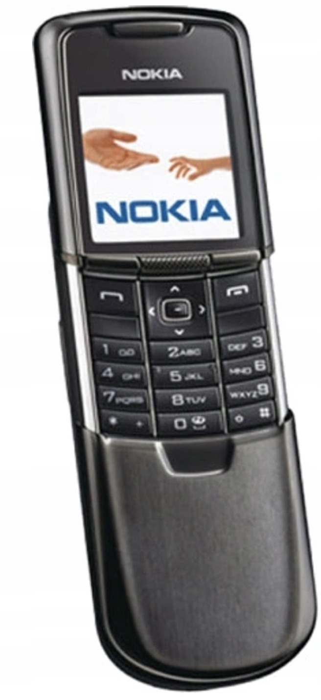 Telefon komórkowy Nokia 8800 srebrny 3 GB RAM 128 MB 3G LCD