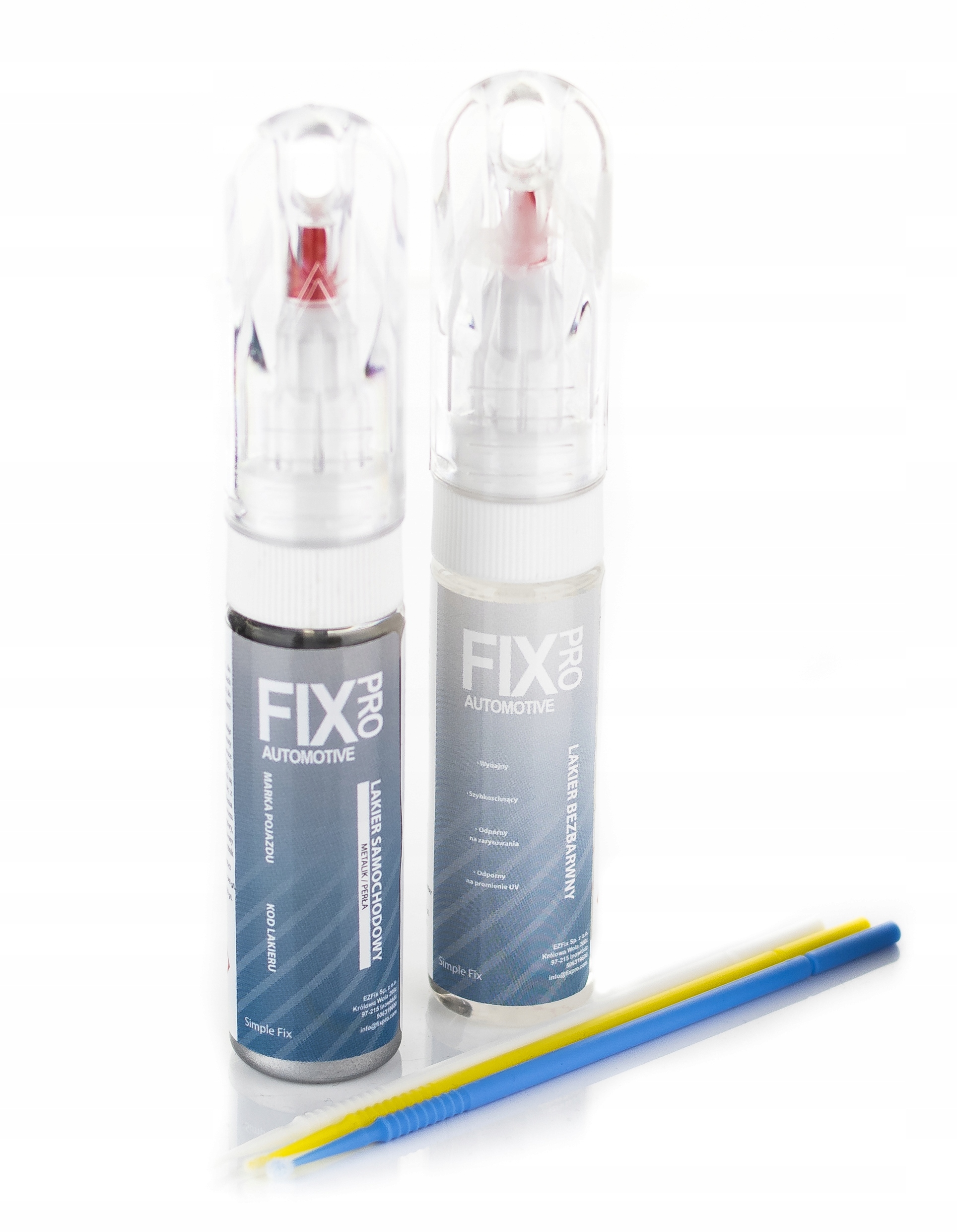 FixPro LAKIER SAMOCHODOWY ZAPRAWKA + BEZBARWNY 20ml TOYOTA 068 Rodzaj zaprawki