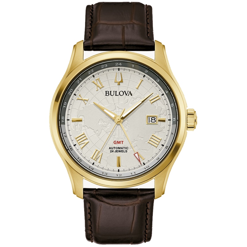 Zegarek Męski Bulova Wilton 97B210 28,800bph, True Gmt