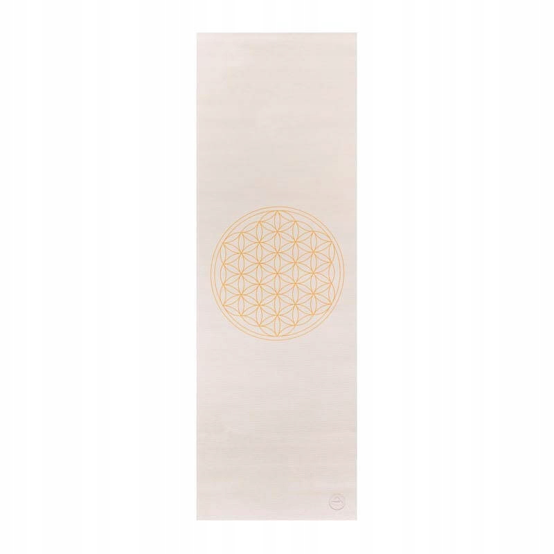 Mata do ćwiczeń jogi Bodhi Leela 4,5mm z kwiatem życia antypoślizgowa