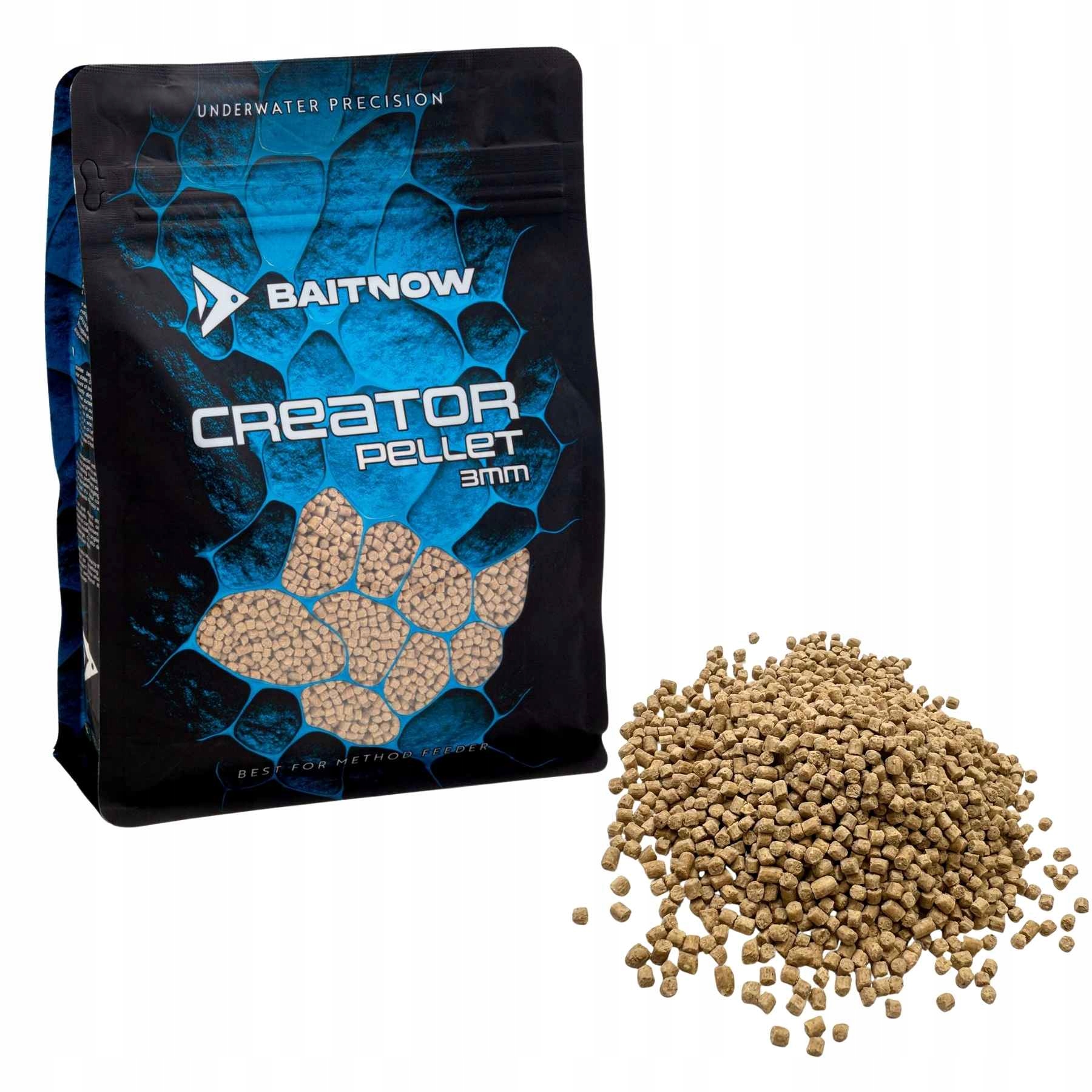 Pellet Baitnow Method Feeder 800g Creator 3mm [BNP0015]