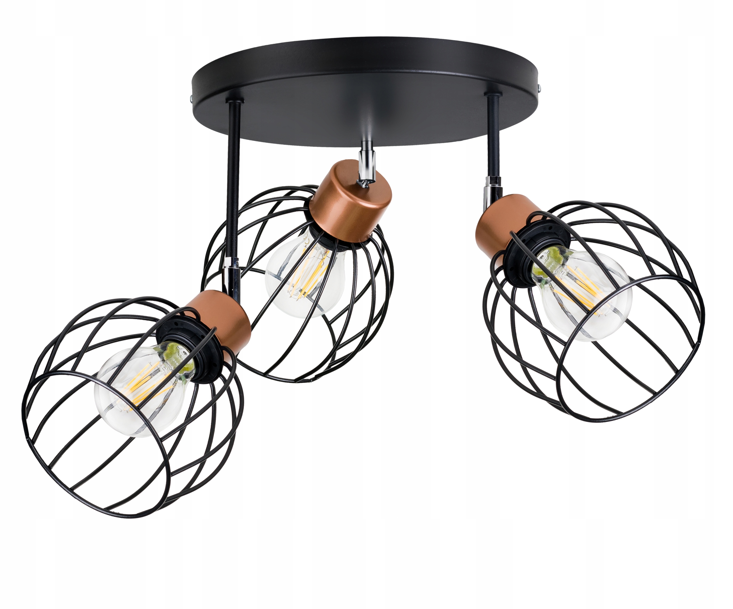 Lampa Stropní Svítidlo Lustr vysoký pohyblivý loft Kula 3