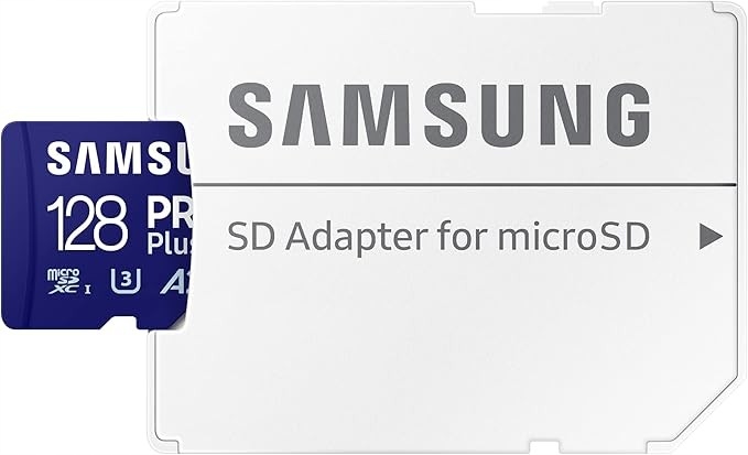 Samsung Pro Plus Microsdxc 128GB UHS-I U3 FULL HD 4K + Adapter SD Model Pro Plus