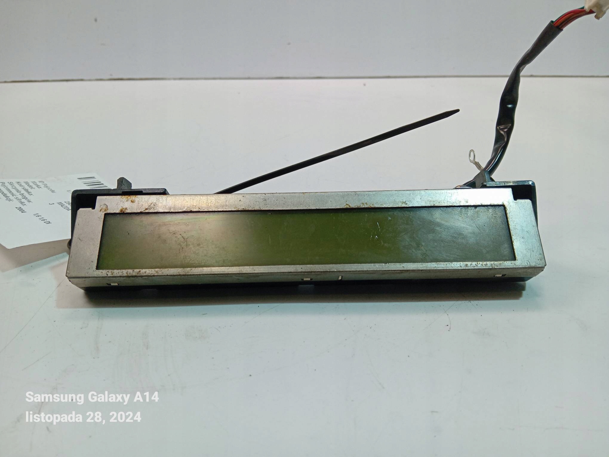 display PANEL MAZDA 3 BK