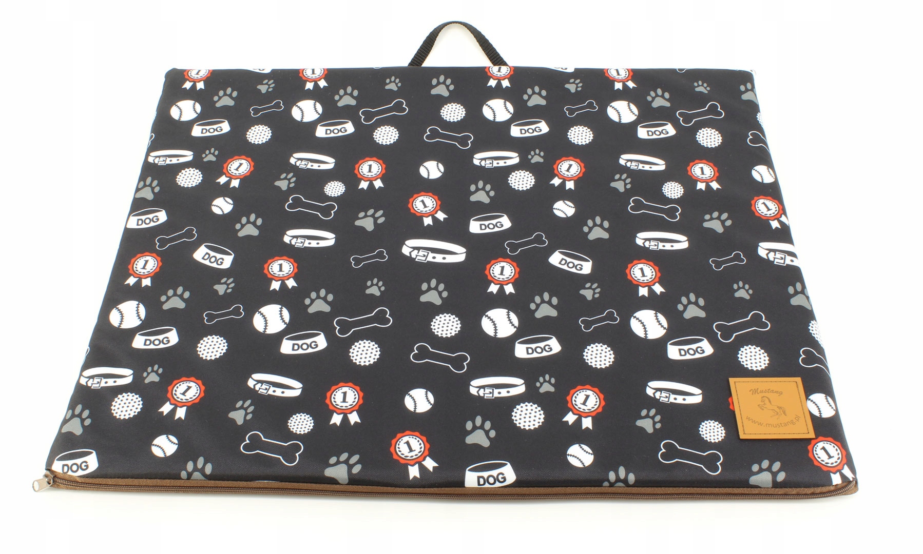 Levně Voděodolná podložka pro psa 100x80 černá Mustang