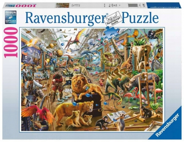 

Ravensburger, Puzzle 1000: Chaos w galerii (16996)
