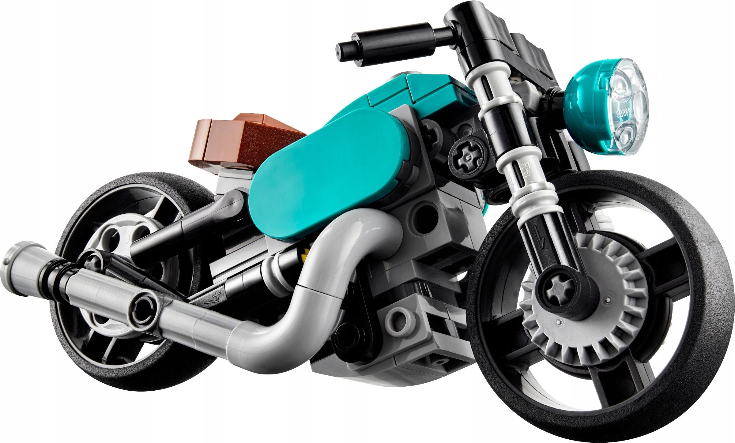 Motocykl Harley Chopper Z Kostek Lego Motor Papírová Taška