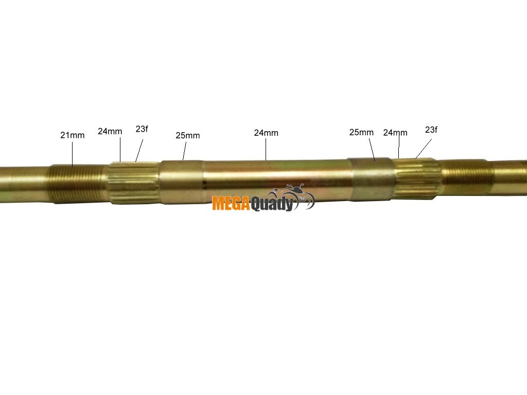 OS TYL TYLNA 63 CM 2 PIASTY TYL QUAD ATV 110 125 Part number 975588854334