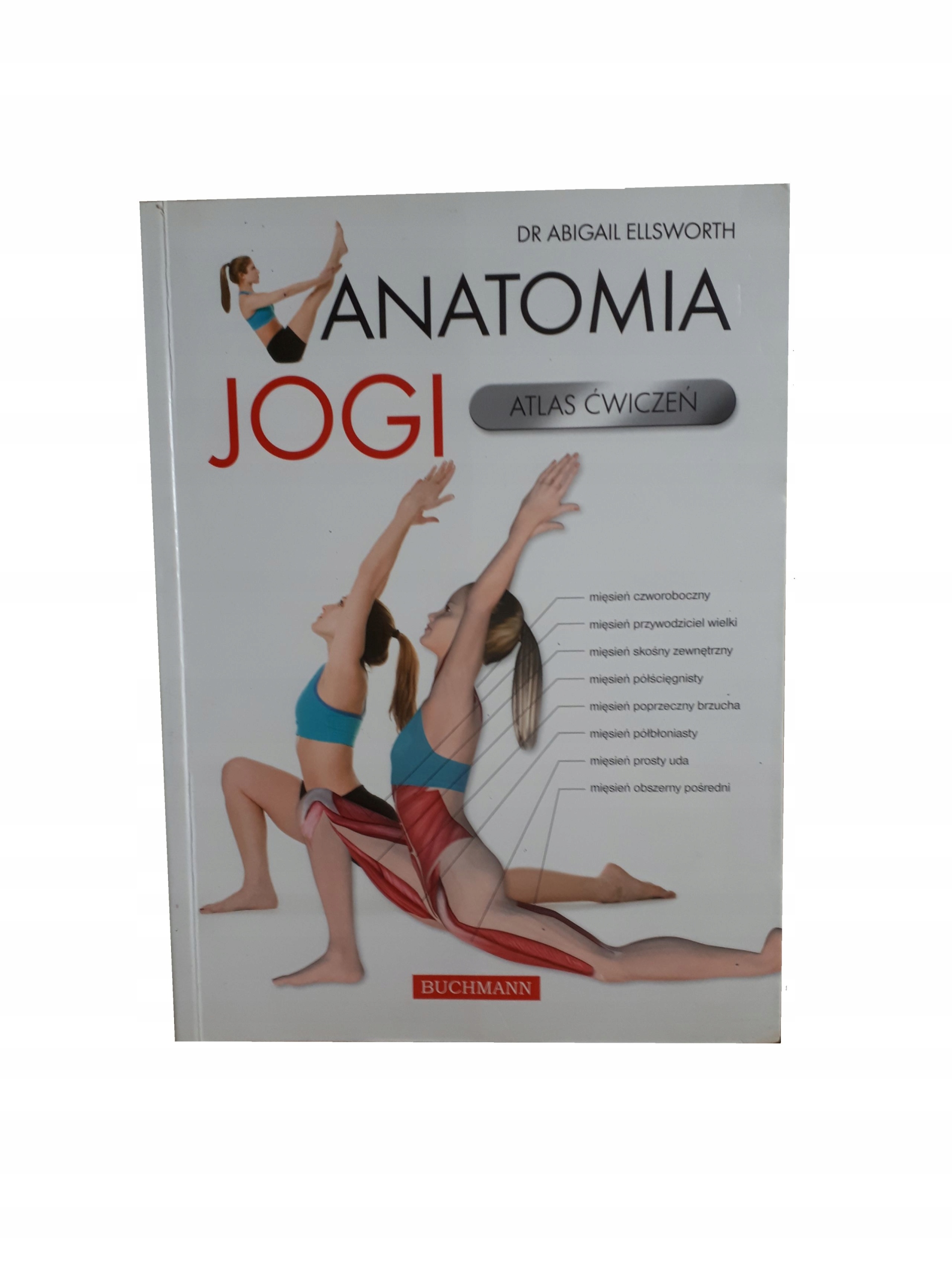 ANATOMIA JOGI ATLAS ĆWICZEŃ - DR ABIGAIL ELLSWORTH