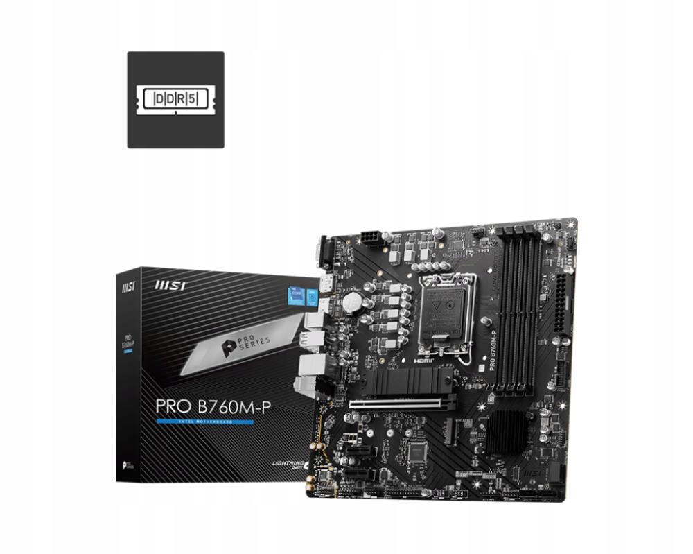 Základná doska Micro Atx Msi Matx/pro B760M-P DDR5