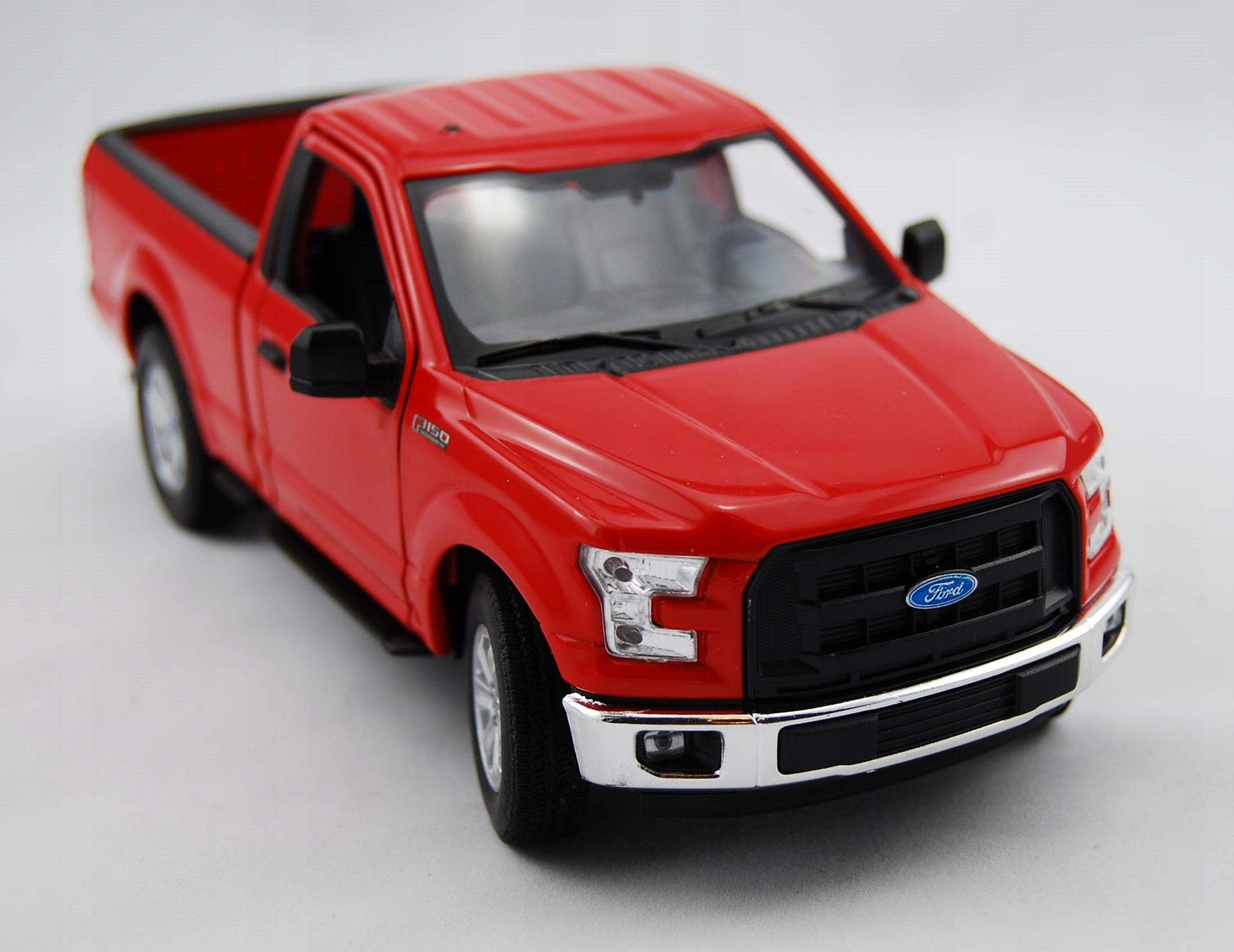 Welly 2015 Ford F-150 Regular Cab Červená 1:24 Nový Kovový Model