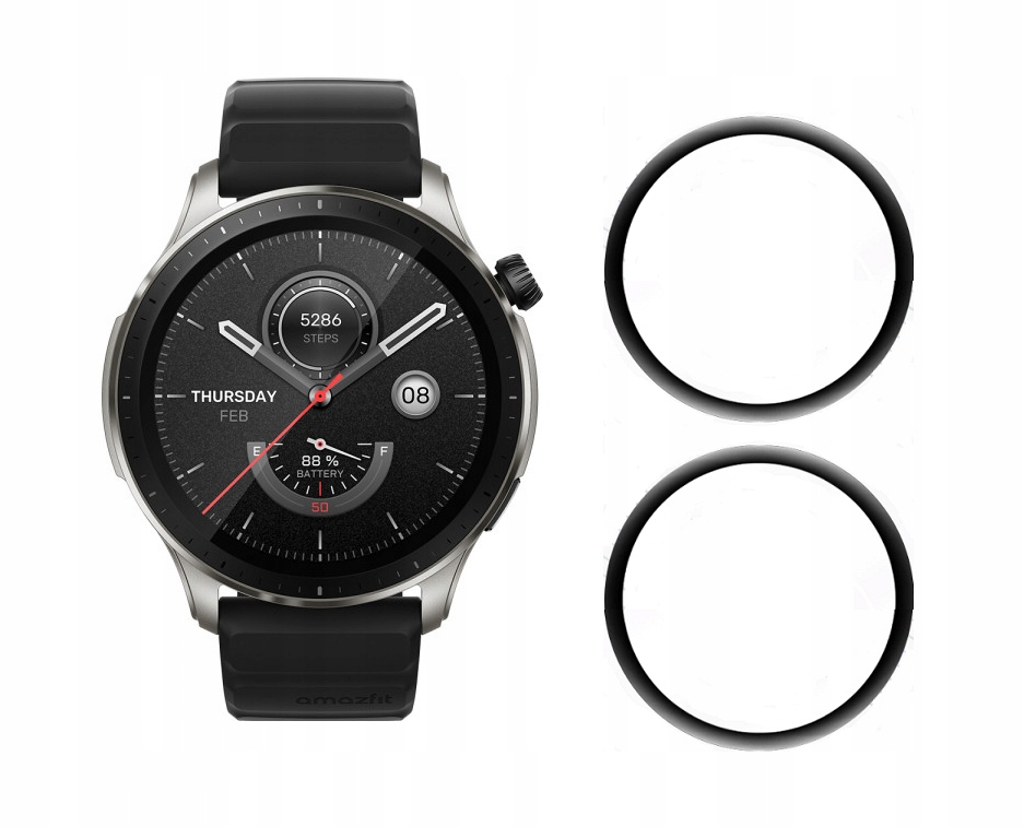 

2 x Szkło Hybrydowe 3D do Xiaomi Amazfit Gtr 4