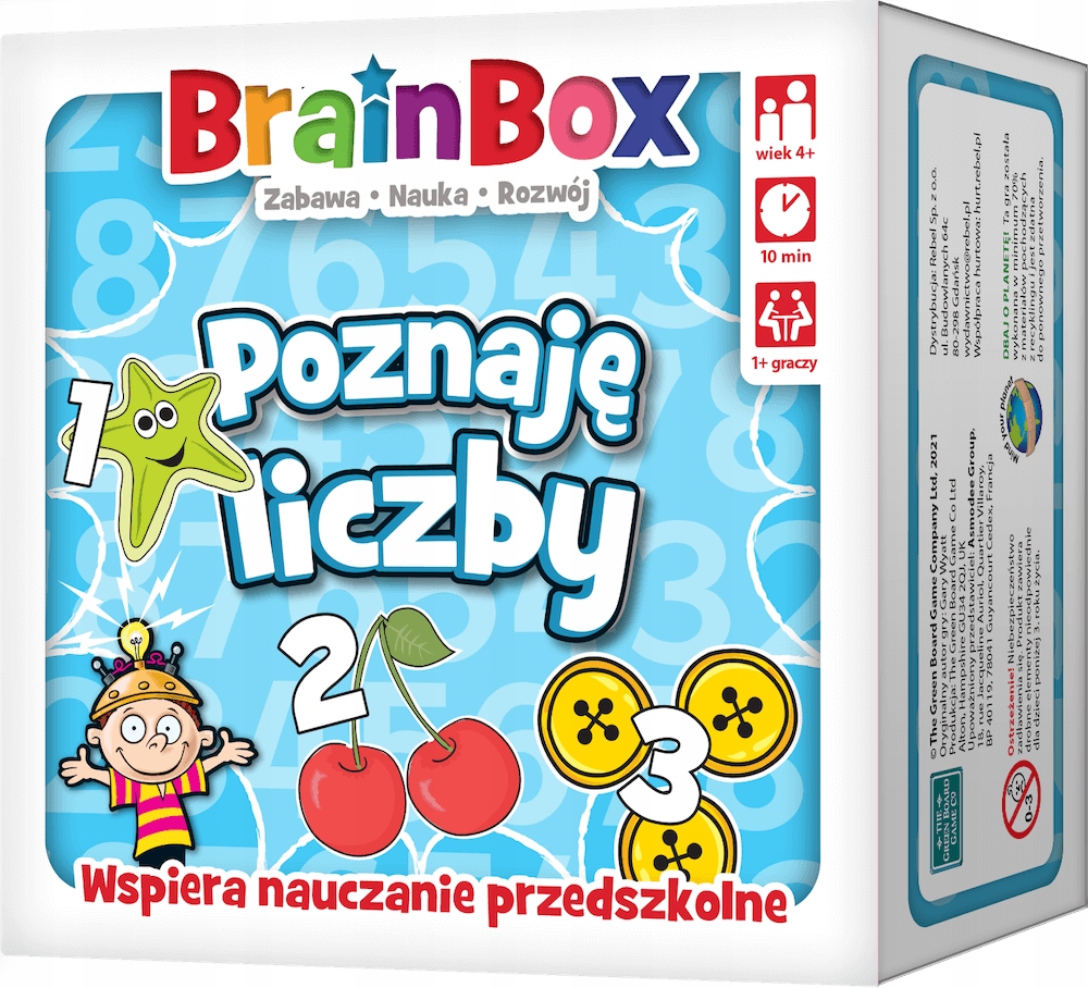 

Gra BrainBox Poznaję liczby Rebel