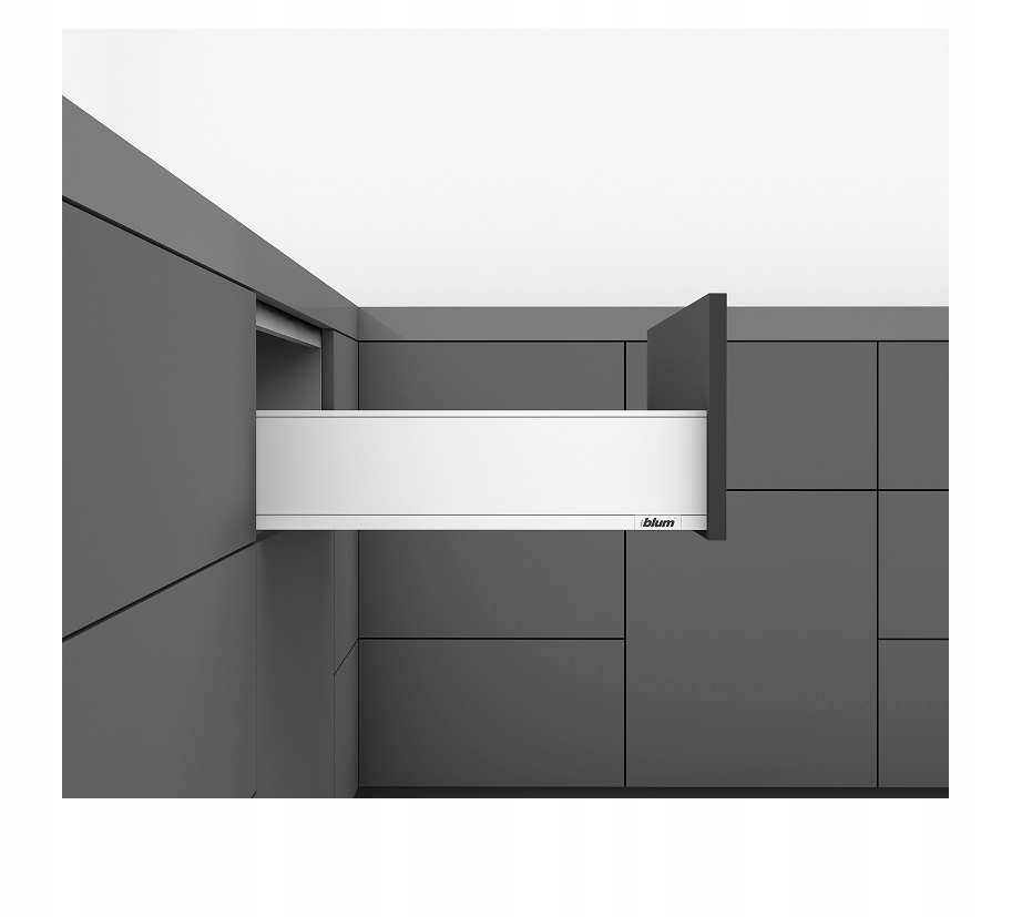 

Szuflada Blum Legrabox (k) 40kg L-400 Biała