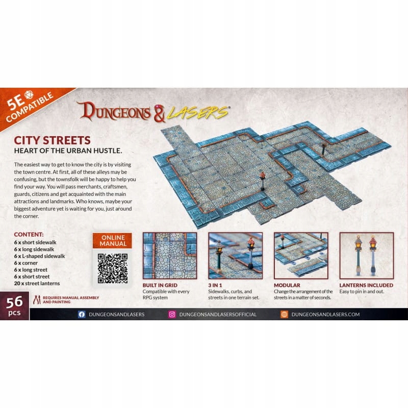 Dungeons & Lasers: City Streets System Inne systemy