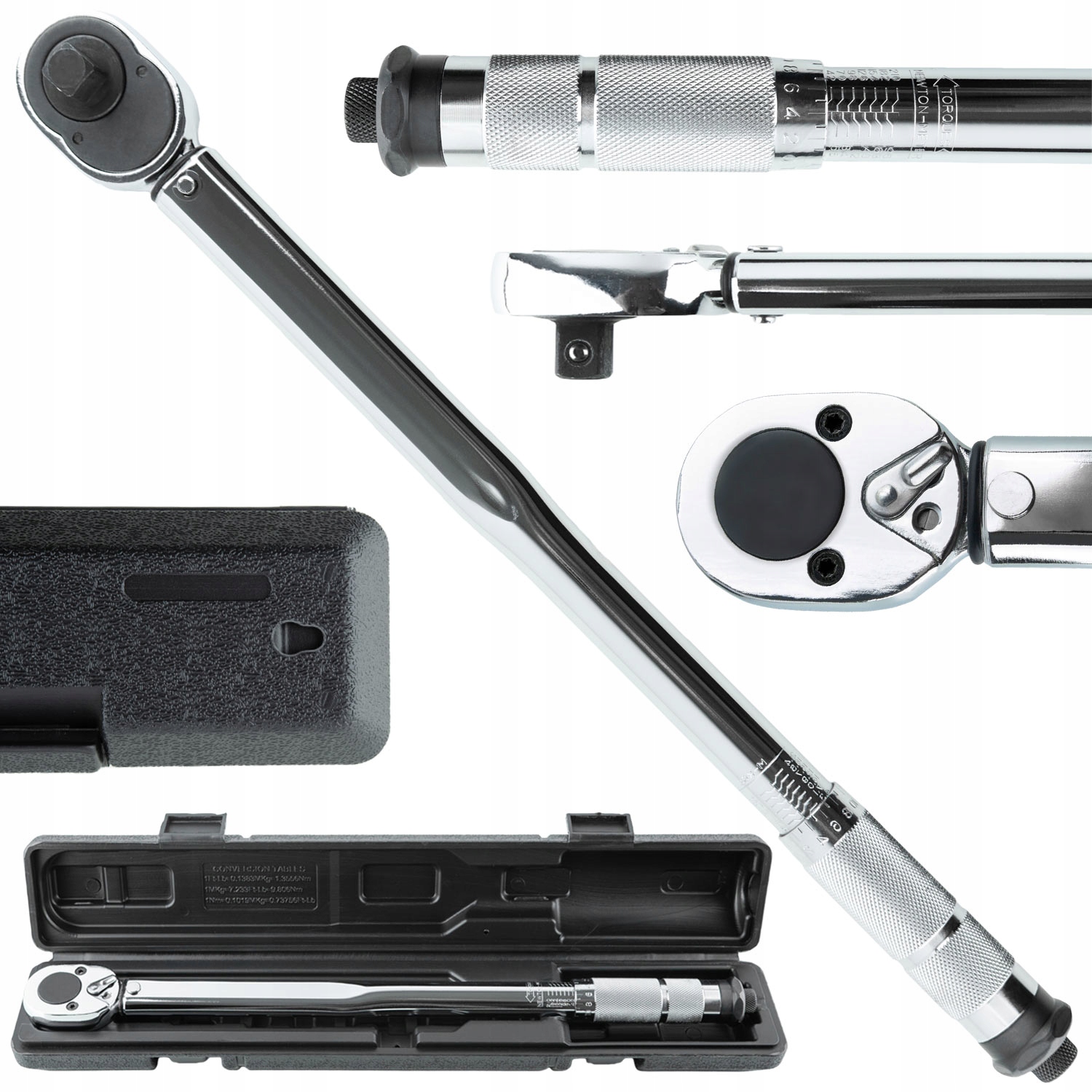 

Klucz Dynamometryczny 1/2" 42-210NM Warsztatowy