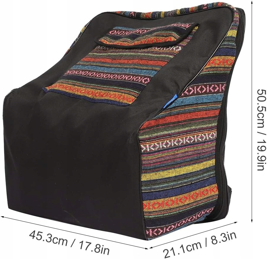 Torba pokrowiec na akordeon kolorowy Country Style Marka inna