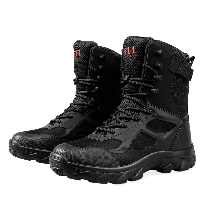 Buty Skórzane Taktyczne Wojskowe Wodoodporne Trekkingowe