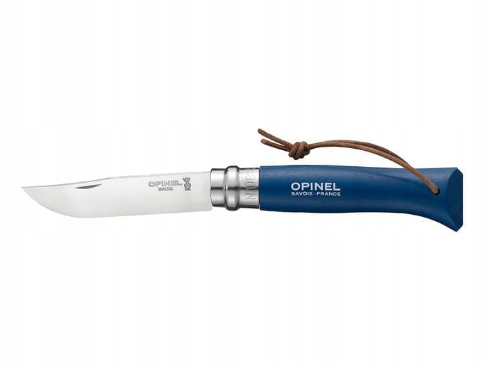 Opinel Zavírací nůž 8,5 cm N°08 modrá pouzdro Colorama