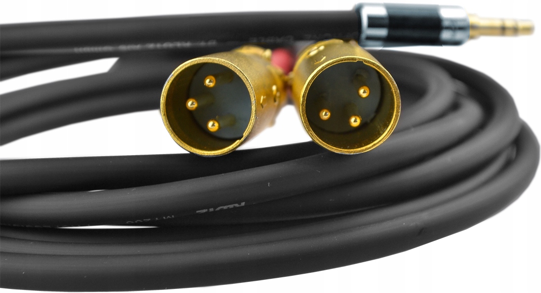 Kabel przewód Klotz 3,5 Jack - 2x XLR męski 2m Model inne