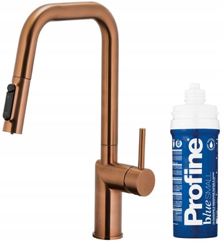 Kfa Kuchynská Batéria, Filtrácia Vody Duero Pure Style, Brushed Rose Gold