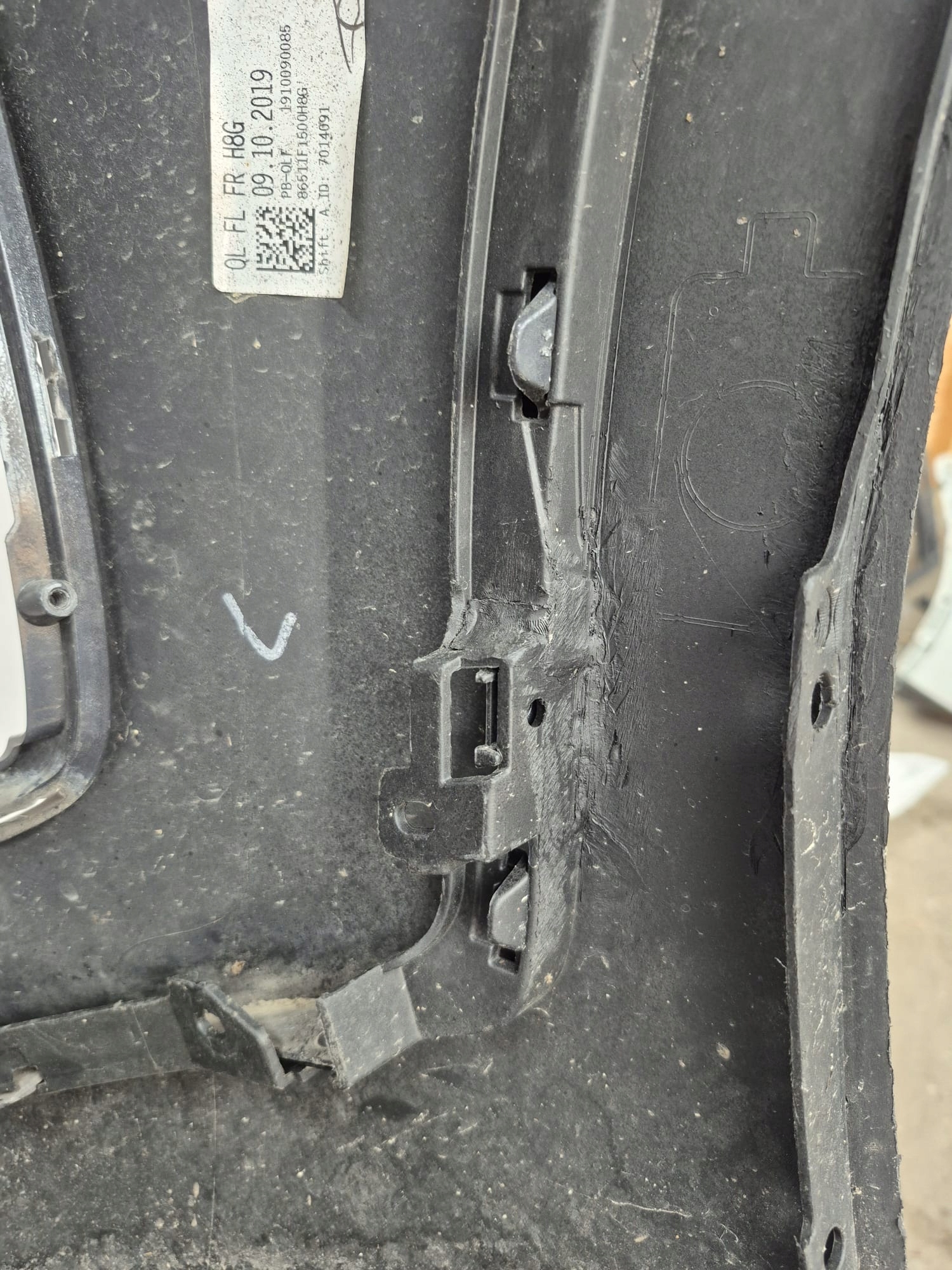 KIA SPORTAGE IV 4 LIFT 18-21 bumper front front PDC