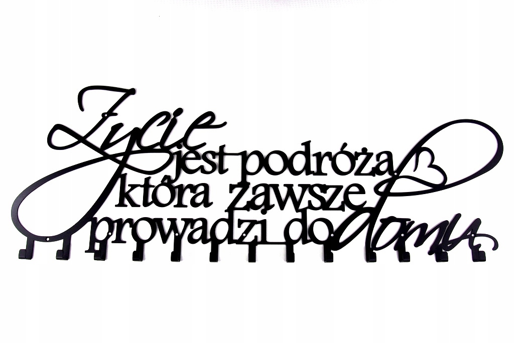 

Wieszak do przedpokoju na ubrania Polska Sentencja