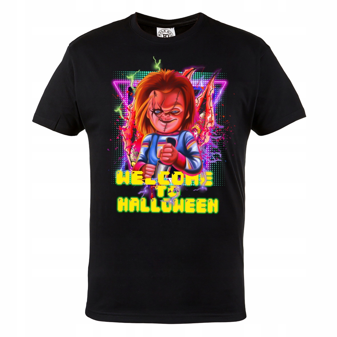 

Męska Koszulka Filmowa Na Halloween Horror Chucky