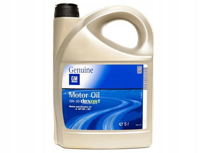 

Syntetyczny Olej Opel 5W30 DEXOS1 GEN.2 5L