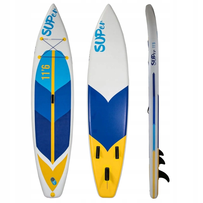 Deska SUP Super 11'6" 350cm / pompka / wiosło / leash