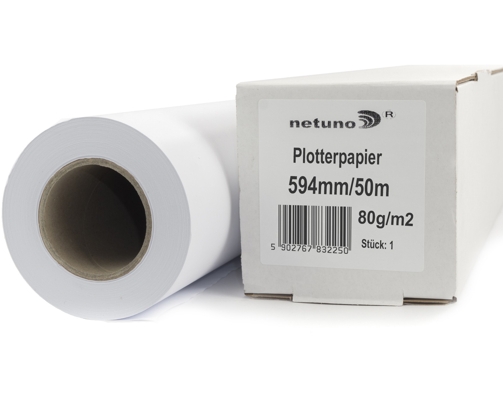 

Papier do plotera w roli A1 594 x 50mb 80g