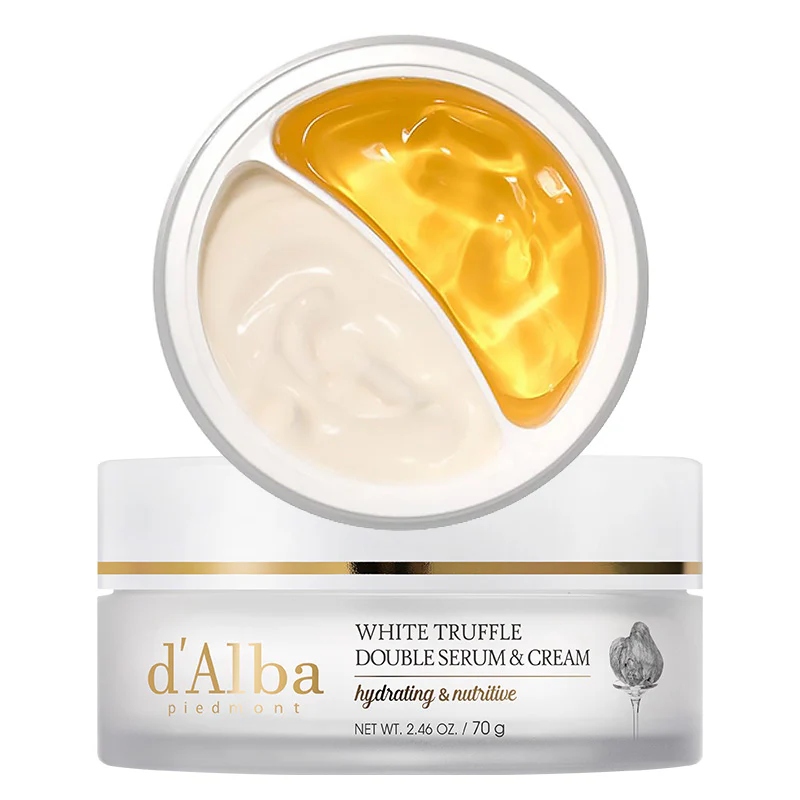 d'Alba White Truffle Double Serum and Cream 2v1 Sérum a krém v jednom