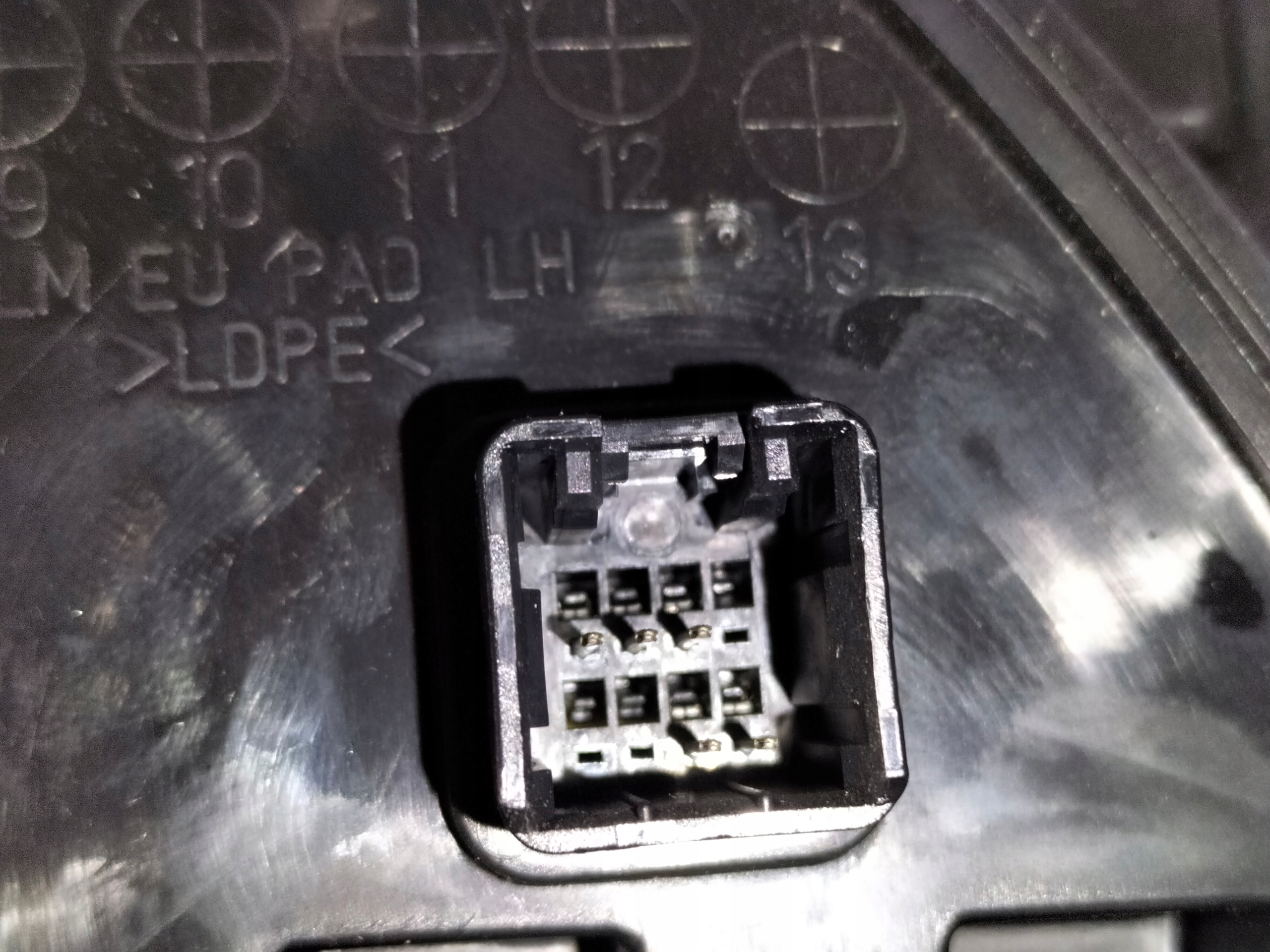 mirror left electrics HYUNDAI IX35 09-15