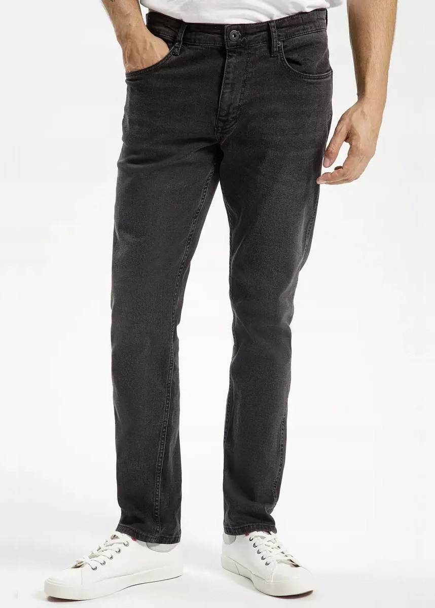 Pánské Kalhoty Cross Jeans Trammer E 169-116 Black W:32 L:32 32/32