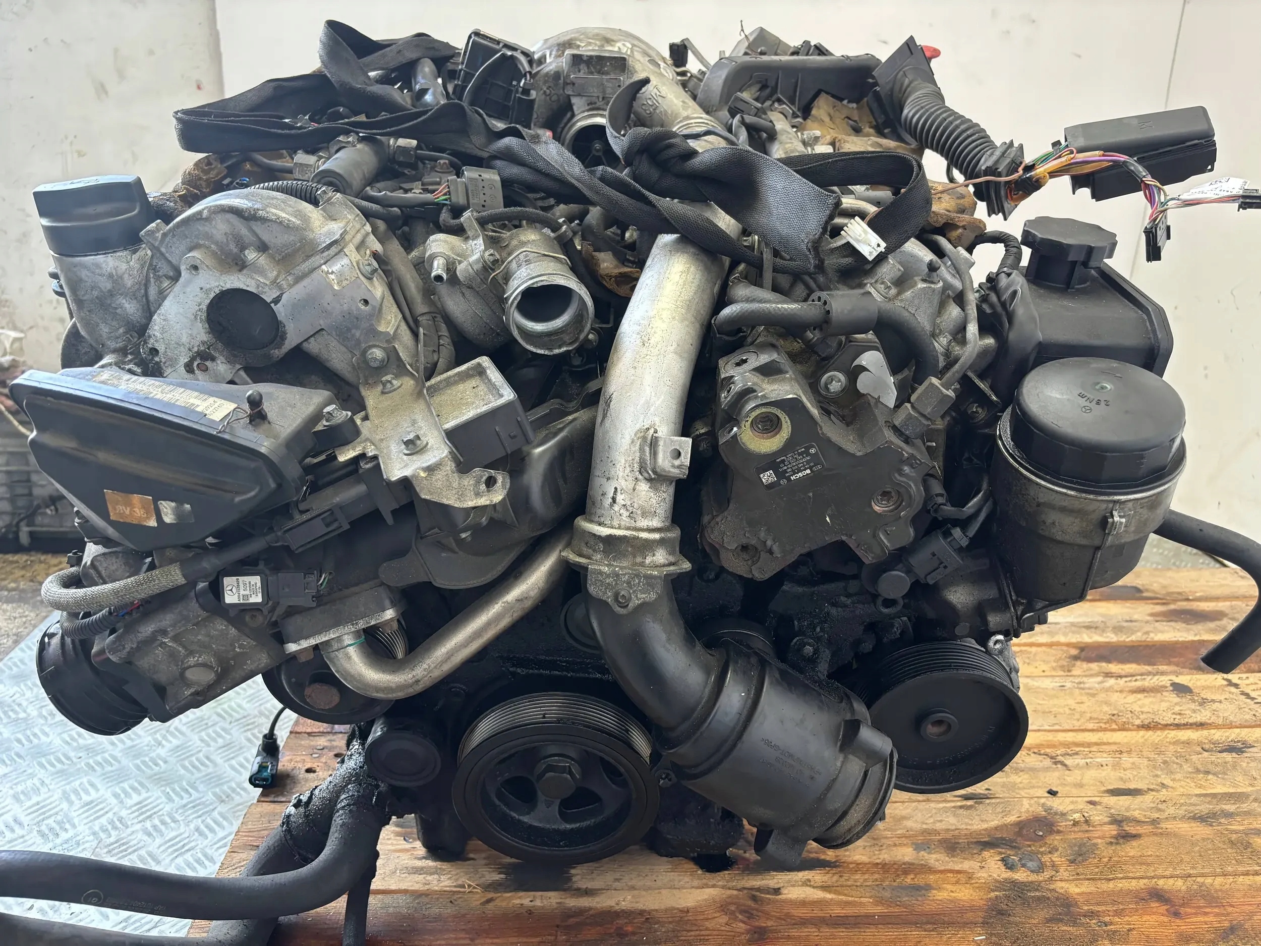 двигатель комплектный 642920 642.920 MERCEDES W209 W211 W219 3.0 V6 комплект