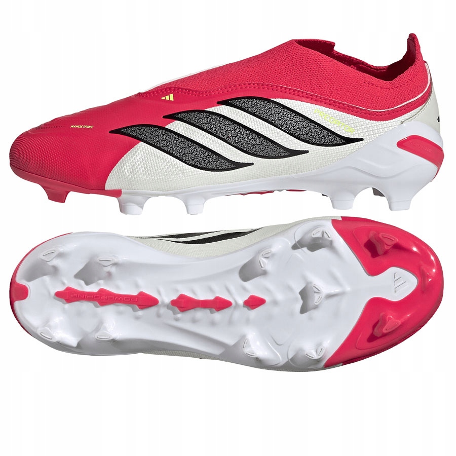 Adidas Predator League LL Jr Fg/mg (38 2/3) Boty Lanky Unisex Jr Červená