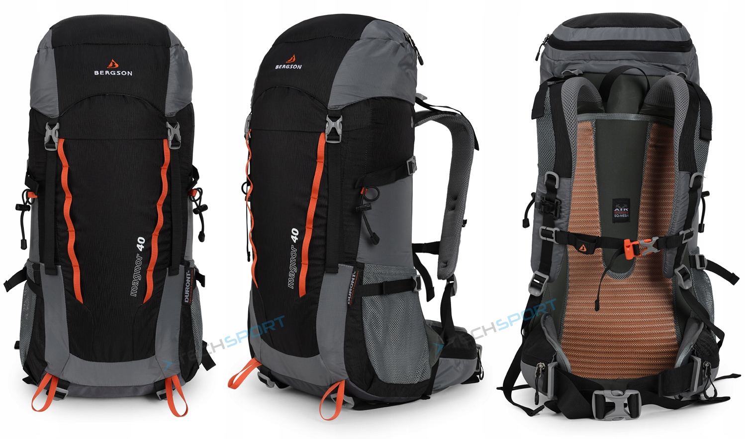 

Pojemny Plecak Trekkingowy Bergson Magnor 40L