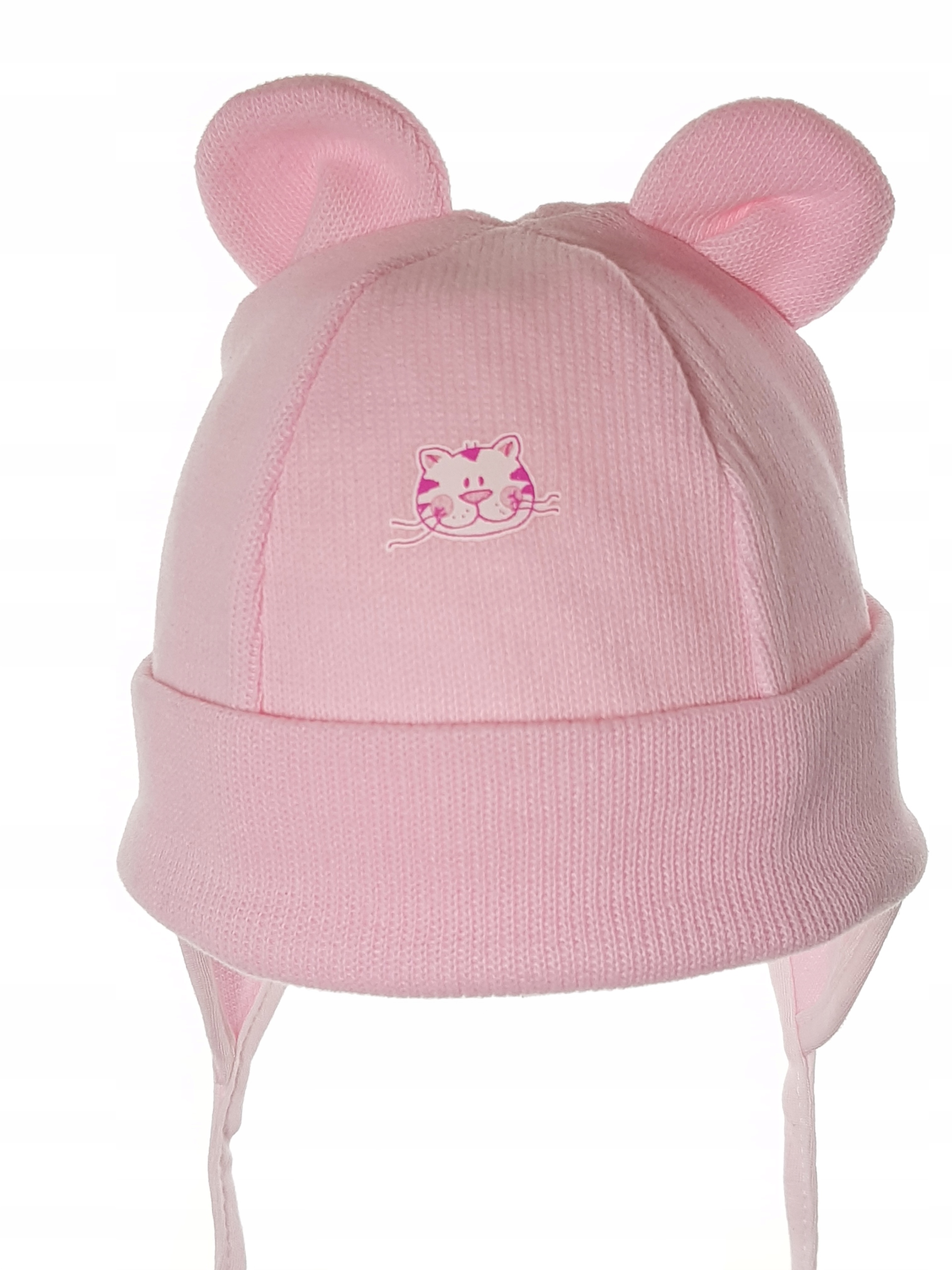 

Słodka Czapka Animals Wiązana Uszka 6-12M-CA 5WZÓR