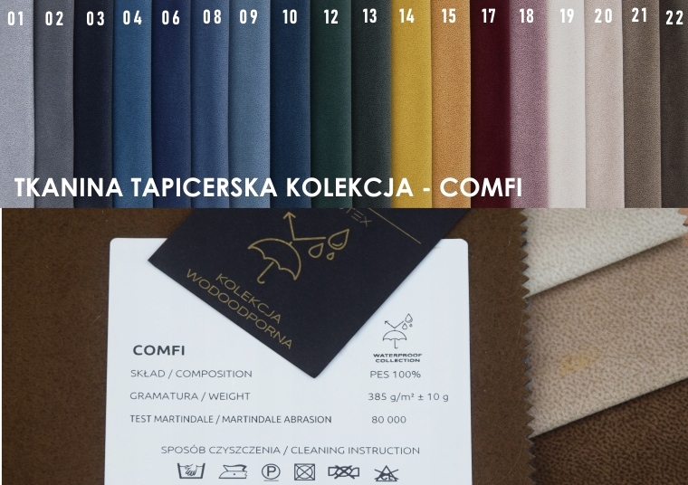 Narożnik Norn Wysokość mebla 92 cm