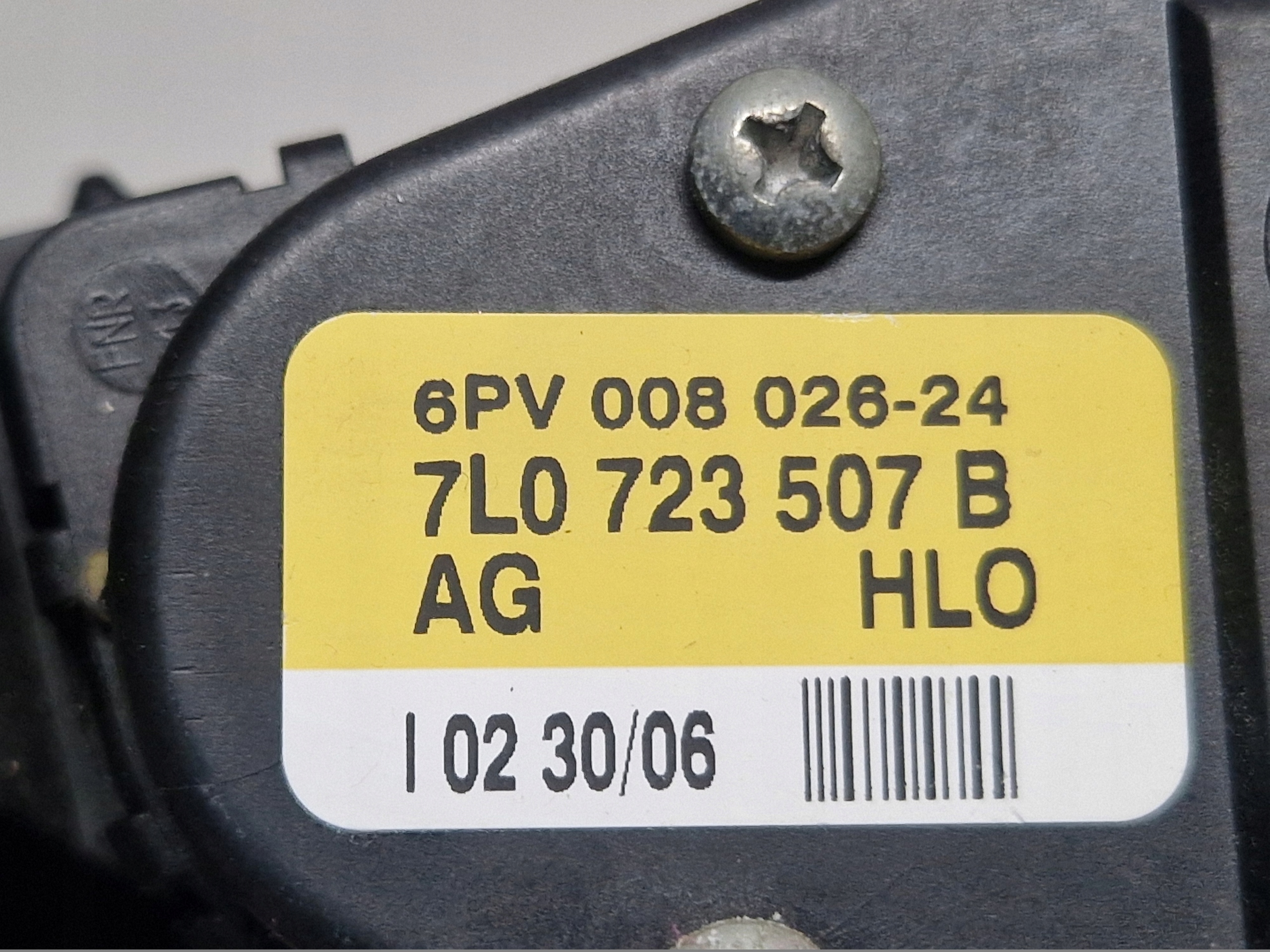 Gaspedal AUDI Q7 4L 7L0723507B