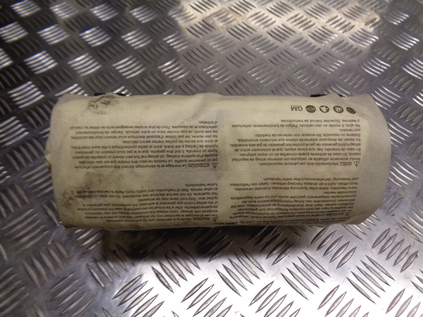 PODUSZKA AIRBAG PASAŻERA OPEL VECTRA C 24413420