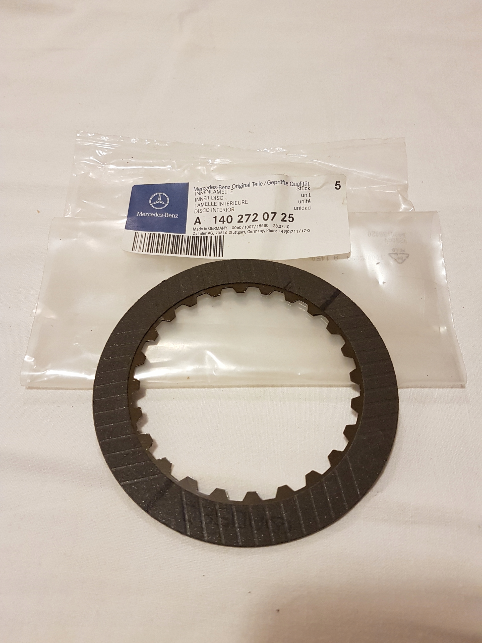 Mercedes диск коробка автомат 1402720725