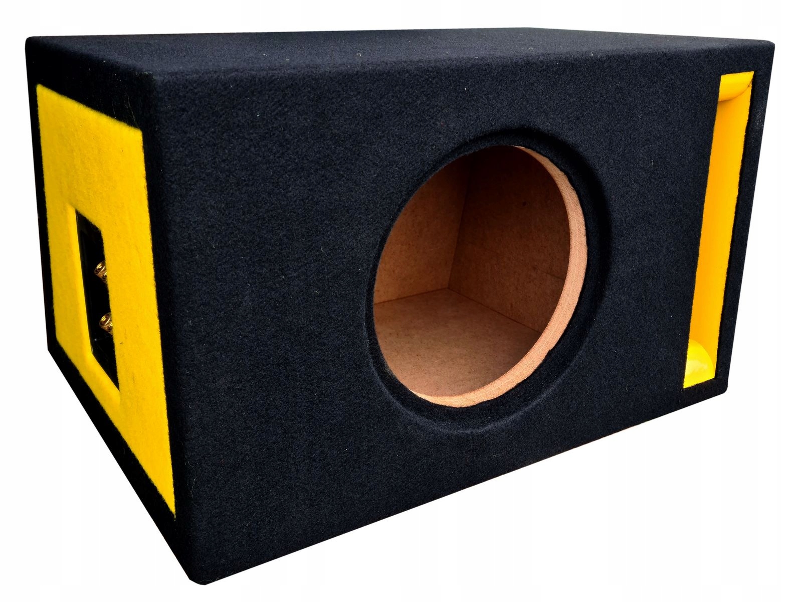 Skříň subwooferu štěrbinová 20 cm, 30 l