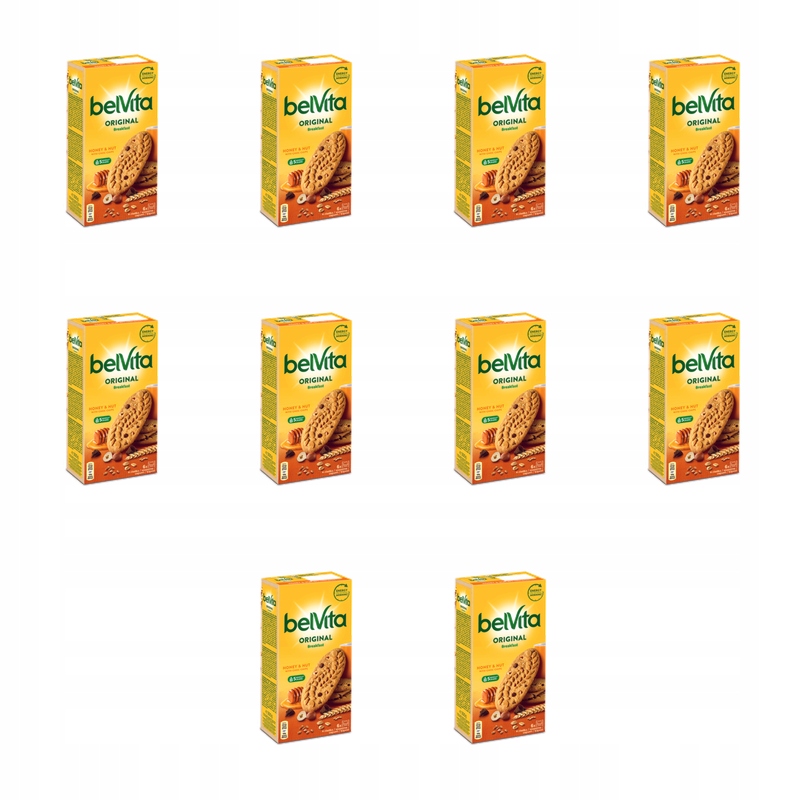 Belvita Honey&amp;Nut 300 g X10
