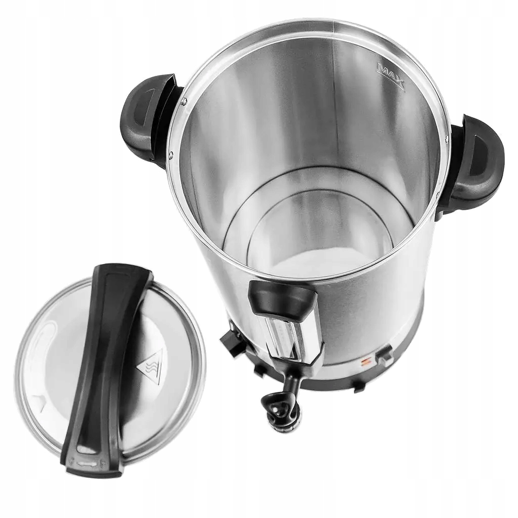 WARNIK do wody PODGRZEWACZ do kawy herbaty 10L PODWÓJNA ŚCIANKA taca Mega-M Model 10 L