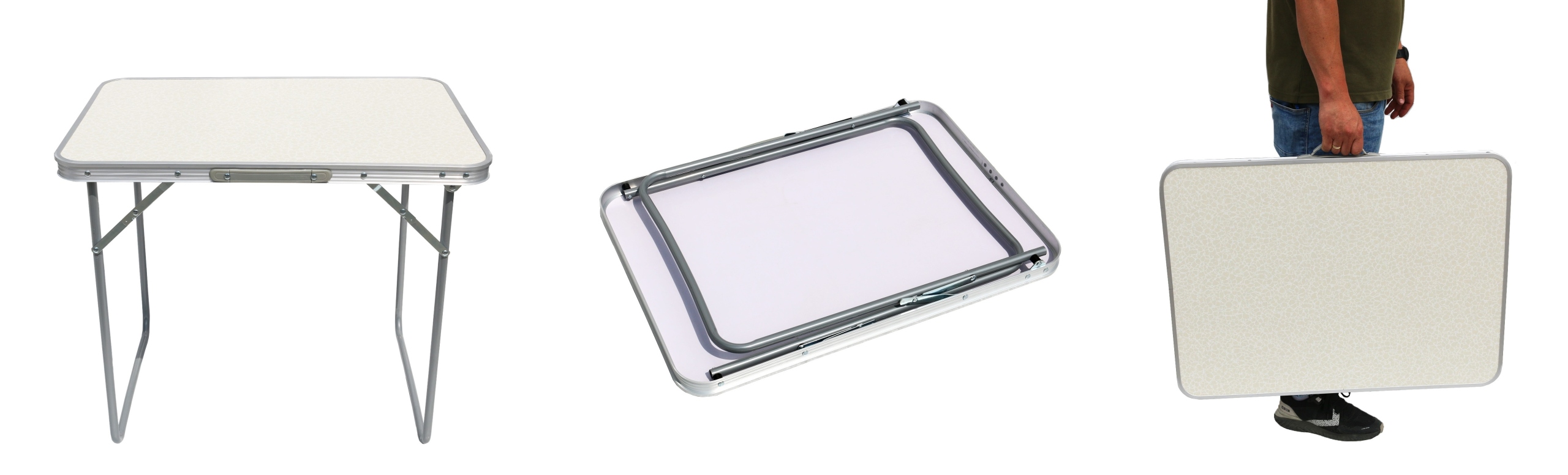 Stół stolik turystyczny kempingowy ogrodowy składany walizka 70x50 cm Marka Trizand