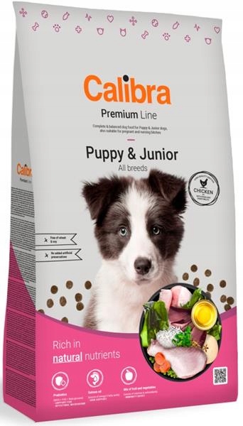 Levně Calibra Dog Premium Line Puppy&Junior 12kg
