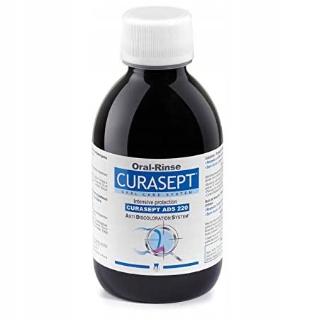 CURASEPT ADS 220 PŁYN DO PŁUKANIA Z CHLORHEKSYDYNĄ Marka Curasept